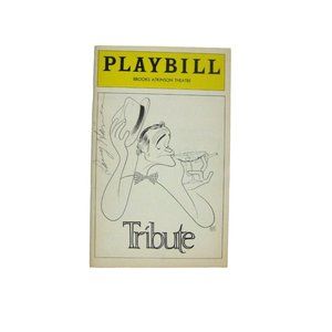 Jack Lemmon Tribute Playbill June 1978 Tresa Hughes Prinz Signed Larry Haines
